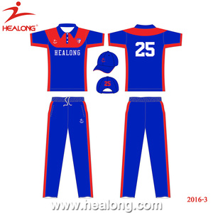 Último diseño Cricket Chándal Sublimación Cricket Jersey Patrón Hombre Equipo Cricket Uniforme - Product Image 5