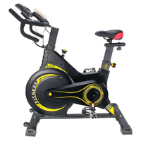 Paquet d'acier de contrôle magnétique de vélo d'exercice à la maison commerciale silencieux pour l'équipement de forme physique de rotation