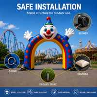 Modèles gonflables géants personnalisables, installations de divertissement, toboggans gonflables, adaptés aux aires de jeux extérieures et aux parcs familiaux