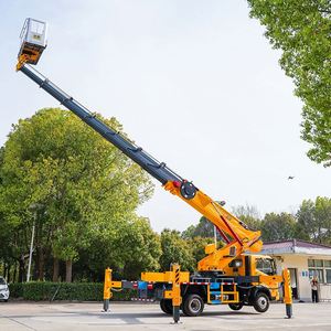 Vehículo Aéreo de Trabajo Dongfeng con Plataforma de 8 Secciones y 36 m, Especial para Mantenimiento de Energía Eléctrica, Alumbrado Público y Paredes Exteriores - Product Image 6