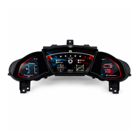 Plug and Play 12.3 Inch untuk Honda Civic 2006-2015 Virtual Cockpit Digital LCD Instrument Cluster Speedometer Layar Dashboard