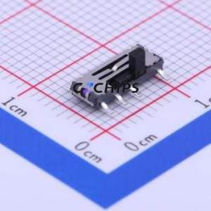 SS-1400S-L2 Slide Switch SMD Switch Double Pole Three Throw Rectangle Pin Header SMD Tab 10mm - Product Image 1