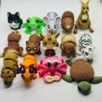Park Carnaval Activiteitenprijzen, Miniatuur 3D-geprinte Dieren, Verrassings Blind Bag Speelgoed