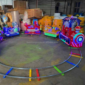 Kids Amusement Park Equipment <strong>Mini</strong> Happy Train Games Kiddie Rides on Seats in Stock - Product Image 5