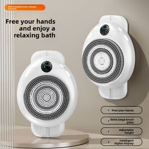 Brosse de douche électrique murale intelligente et multifonctionnelle pour le corps, portable, pour salle de bain - Product Image 5