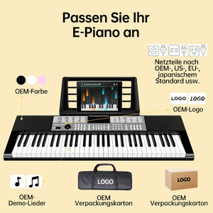 <span class=keywords><strong>Piano</strong></span> Eléctrico Compacto TERENCE SP611 de 61 Teclas, 128 Ritmos y Tonos, 29 <span class=keywords><strong>Canciones</strong></span> de Demostración, Ligero (4.13 kg), Modelo 2024 - Product Image 4
