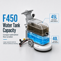 GAOGE F450 US Stock Autolaveuse autoportée à batterie pour entrepôts et supermarchés