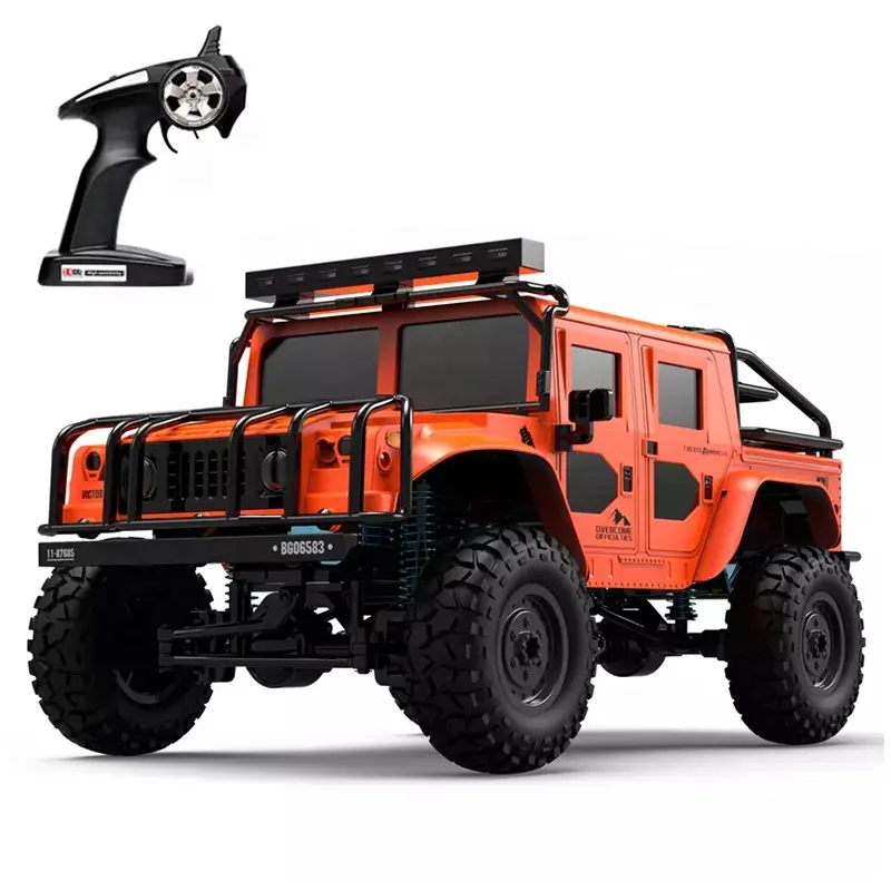 高速1/122.4G 4X4H1モデルSUV車オフロードクライミング合金金属