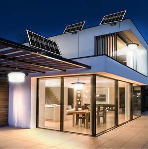 <span class=keywords><strong>Lampadario</strong></span> <span class=keywords><strong>Solare</strong></span> a Induzione 244LED IP65 Impermeabile per Esterni, Giardino, Cortile, Casa, Illuminazione per Corridoi con Sensore di Movimento - Product Image 6