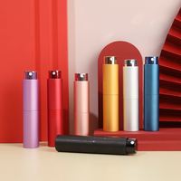 Botol Semprot Aluminium Mini Mewah Terlaris Kedatangan Baru Portabel 10ml 15ml 20ml Isi Ulang Atomizer Parfum Lotion Pasta Gigi