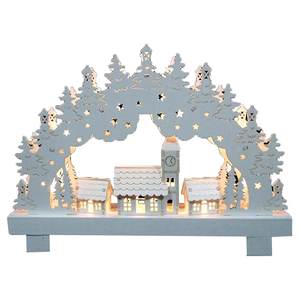 Joli Saint Temple Religieux En Bois Vintage Décoration De La Maison Arabe Artificielle Décorations Créatives Fournitures Personnalisées - Product Image 1