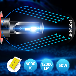 880 881 luz <span class=keywords><strong>antiniebla</strong></span> H7 H1 H13 9006 Hb4 Super brillante 3000K Sing Beam lámpara de coche 9005 luz Led automática H11 H4 bombillas de <span class=keywords><strong>faros</strong></span> Led - Product Image 6