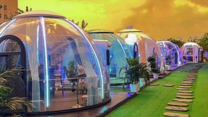 Moderna Carpa Burbuja Transparente PC Star Room <span class=keywords><strong>para</strong></span> Jardín, Terraza, Solárium, Hoteles y Villas <span class=keywords><strong>de</strong></span> Lujo - Product Image 6