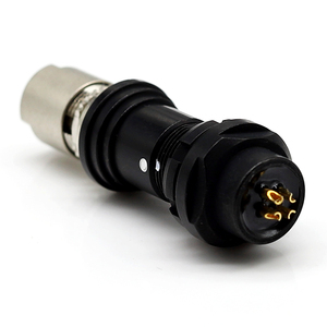 Connecteur court noir 4 5 6 7 8 9 broches SS102A 059 Mâle à souder, connecteur push-pull court compatible avec <span class=keywords><strong>Fischer</strong></span> - Product Image 5