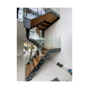 <span class=keywords><strong>Escalera</strong></span> de Madera de <span class=keywords><strong>Dos</strong></span> Lados con Peldaños Abiertos para Interiores, Producto Nuevo - Product Image 5