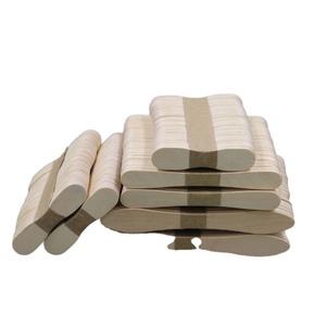 Cuillère en <span class=keywords><strong>bois</strong></span> de bâton de crème glacée bon marché de 75mm Cuillère à crème glacée jetable personnalisée en Chine - Product Image 1