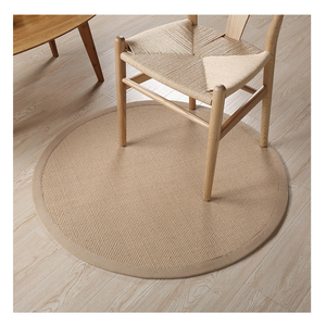 Cynthia Home Decor Personalizzata Rotonda Naturale di Iuta Tappeto Per Tavolo Da Pranzo - Product Image 1