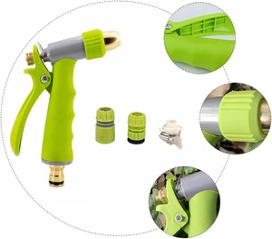Pistolet <span class=keywords><strong>d</strong></span>'arrosage pour lavage de voiture, tête de pulvérisation à jet, arrosage de fleurs, irrigation agricole, arrosage de légumes, outil de lavage paysager - Product Image 3