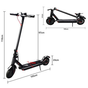 Trottinette électrique pliable et étanche XFY, 2 roues, batterie au lithium 350W, puissante et rapide, pour adultes, idéale pour la ville (type <span class=keywords><strong>Coco</strong></span>) - Product Image 1