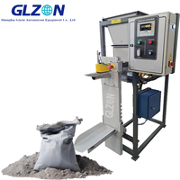 Machine de remplissage industrielle de sacs de valve de ciment et de sable de 25kg 50kg | Emballeuse automatique pour mortier, plâtre et matériaux de mélange sec