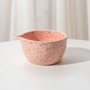 Set di frusta Matcha per tè Matcha <span class=keywords><strong>rosa</strong></span> giapponese con supporto per frusta in ceramica Matcha Kit cerimonia fatto a mano personalizzato - Product Image 6