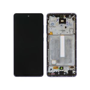 Schermo LCD touchscreen Samsung Galaxy A52 con telaio originale blu, display TFT da 6,5 pollici per A525F A526B - Product Image 1