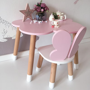 Meubles Montessori nordiques <span class=keywords><strong>pour</strong></span> enfants <span class=keywords><strong>Table</strong></span> à manger en bois <span class=keywords><strong>pour</strong></span> enfants <span class=keywords><strong>Table</strong></span> et chaises en nuage <span class=keywords><strong>pour</strong></span> enfants Tables <span class=keywords><strong>pour</strong></span> filles - Product Image 4