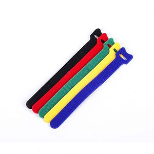 Correas de Velcro Autoadhesivas Ecológicas de Poliéster/Nailon para Gestión de Cables con Logotipo Personalizado, Doble Cara - Product Image 2