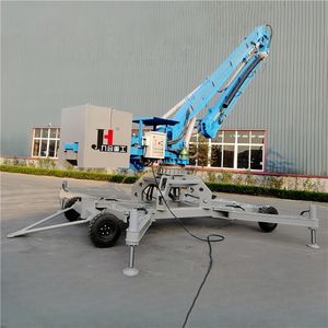 JIUHE Pluma Hidráulica Móvil para Colocación de Concreto de 15m, 17m y 21m, Diésel y Eléctrica, Bomba de Pluma Araña para Colocación de Concreto para Construcción - Product Image 6