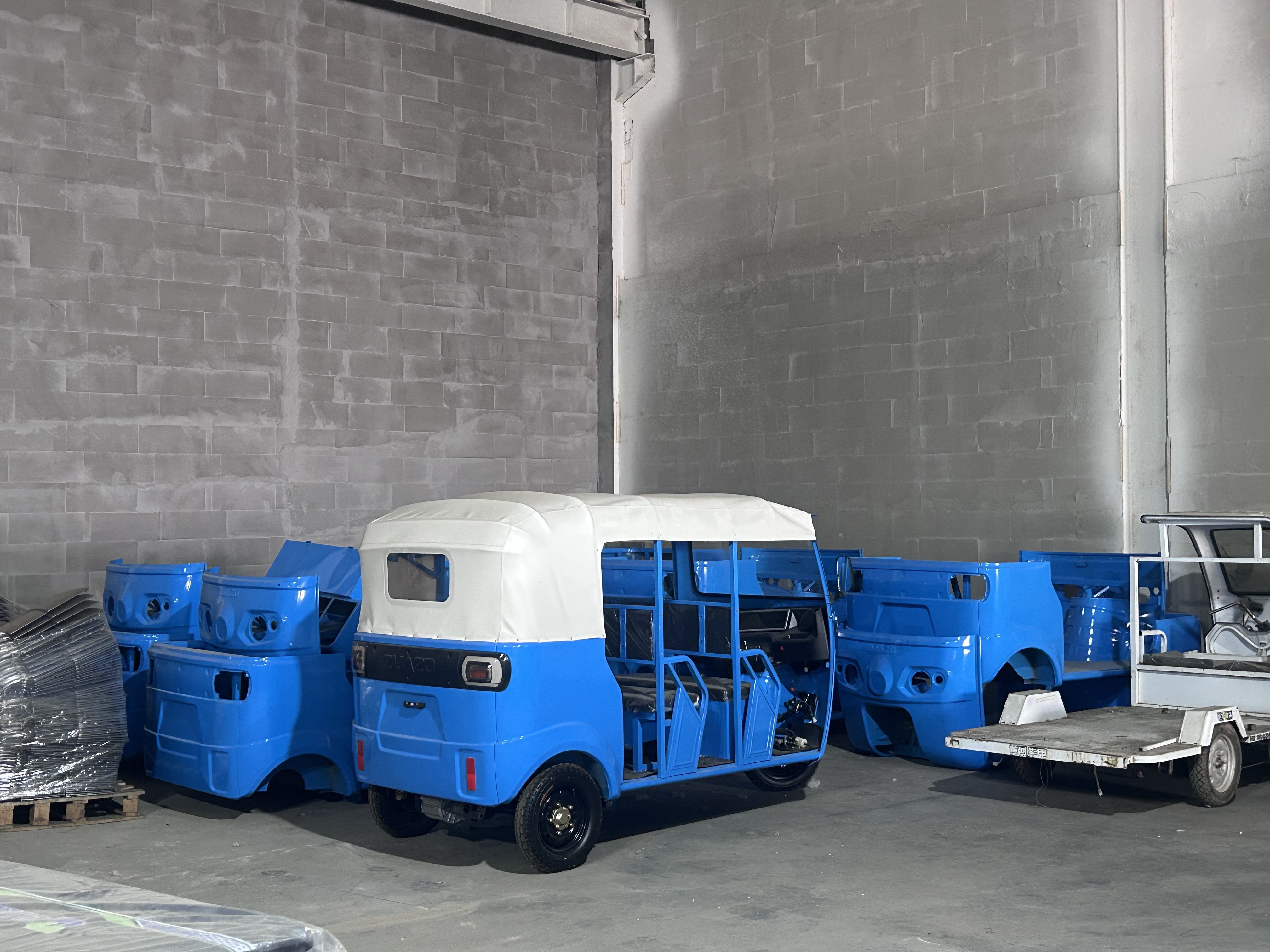 6TUK TUK Electric Auto Rickshaw - Popular in Kenya & Ethiopia