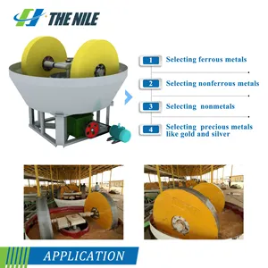 nuevos productos máquina de molienda de oro línea de beneficio máquina proveedor de molino de pan húmedo en China modelo 1500A