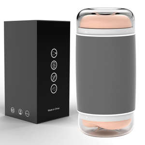 Masturbador masculino de doble punta 2 en 1, juguete sexual, masturbador masculino, productos sexuales - Product Image 5