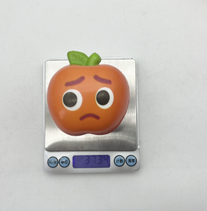 Porte-clés anti-stress en mousse PU à rebond lent, motif fruit artificiel, avec logo personnalisé, pour cadeau promotionnel - Product Image 3