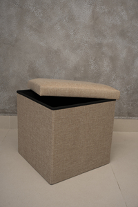 Modern <b>Stool</b> Living Room Furniture Storage Box Fabric Stainless Steel <b>Bamboo</b> Highest Quality Sample Available <b>Stools</b> Counter - Product Image 6