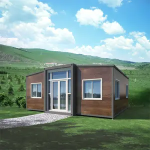 Factory Supplier Luxury Prefab Folding Granny Flats China Luxury Prefab Villa Prefabricate Modular House In Australia