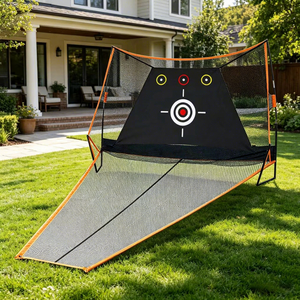 Filet d'entraînement de <span class=keywords><strong>golf</strong></span> en acier inoxydable et polyester pour la pratique du <span class=keywords><strong>golf</strong></span> en intérieur et en extérieur - Product Image 3