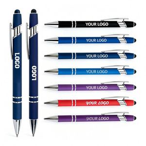 Stylo Bille Publicitaire Personnalisable en Gros avec Logo Gravé, Idéal pour Cadeau d'Affaires, de Bureau ou Promotionnel, Encre Noire UV - Product Image 1