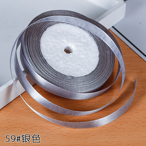 ริบบิ้นตกแต่งทำจากผ้าซาติน1ซม. สำหรับกล่องของขวัญโบว์สำหรับวันหยุดขายส่งพิเศษ - Product Image 5