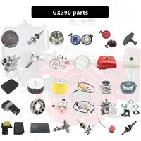 Kit de régulateur de vitesse à essence Ricman pour pièces de moteur Hon GX390 (inclut engrenage, arbre central, rondelle, bague coulissante)