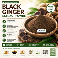 Poudre d'extrait de gingembre noir naturel de qualité alimentaire, 5,7-Diméthoxyflavone, additif alimentaire, fourni par l'usine