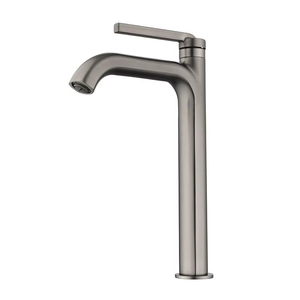 Keran kamar mandi Modern, Faucet kuningan air panas dingin emas tinggi - Product Image 3