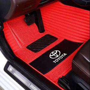 Juego de Alfombrillas para Auto Personalizables de Cuero PU de 10 mm de Grosor, con Diseño de Diamantes en 3D, Ajuste Perfecto para K3 y K5, Impermeables - Product Image 4