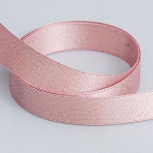 Ruban tissé double face or/argent personnalisé scintillant 2,5/3,8 cm pour emballage cadeau de mariage et décoration de Noël - Product Image 5