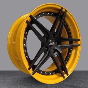 신형 단조 휠 17/18/19/20/21/22 인치 알루미늄 합금 6061-T6 오프로드 5x120 15mm ET 경량 단조 응용 - Product Image 6