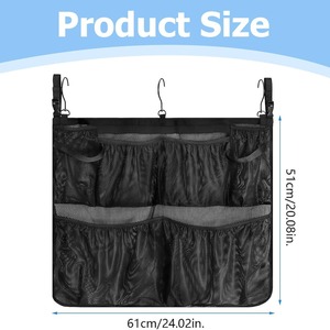 Pool Storage Hanging Bag Mesh 7-9 Pockets Foldable Portable Indoor Outdoor Use - Product Image 5