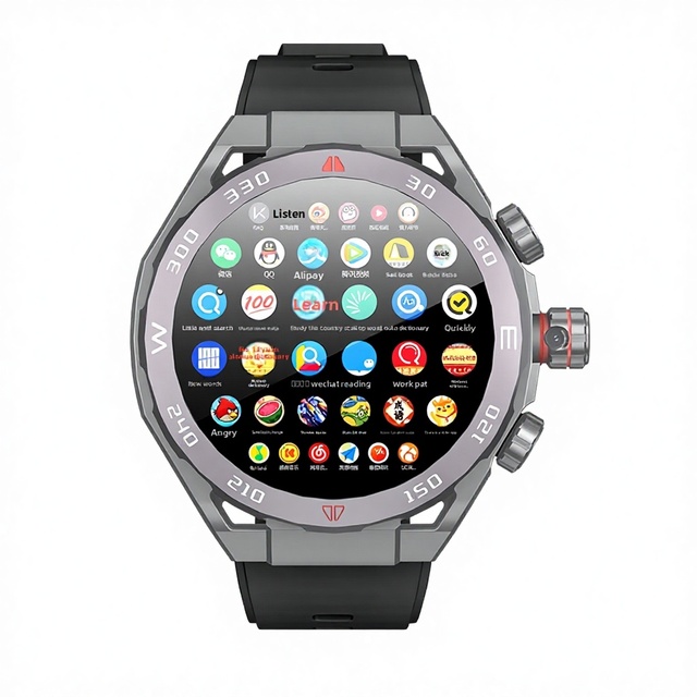 VP900 (Pomelo Guardian) Alipay Face Recognition WeChat Chattering Phone Watch Silicone TFT Screen Waterproof NFC 7 Days Battery