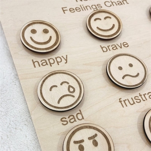 Popolare Giocattolo Educativo in Legno per <span class=keywords><strong>Bambini</strong></span> per l'Apprendimento Sociale ed Emotivo, Figura Sensoriale con Decorazione da Parete, Progettato dalla Fabbrica - Product Image 3