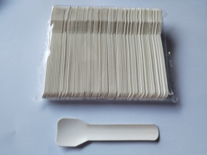 Cucchiaini di Carta Biodegradabili Personalizzati da 94mm, Più Resistenti e Spessi, per Yogurt e Gelato, Bianchi, Popolari sul Mercato - Product Image 6