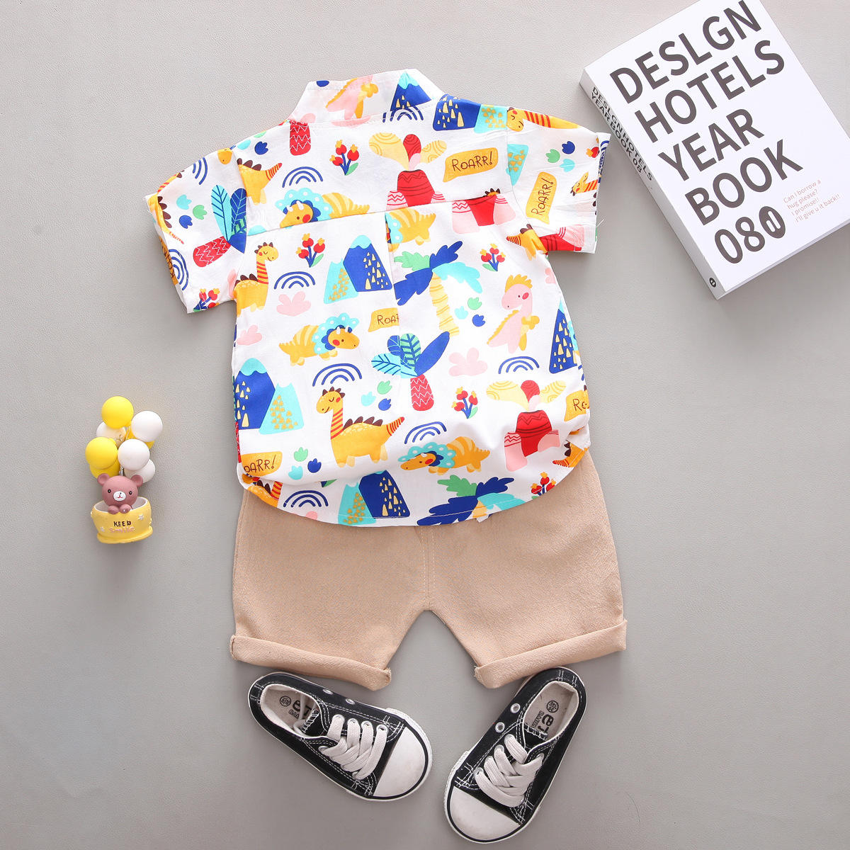 Summer New Baby Clothes Cartoon Cute Little Baby Boy or Girls