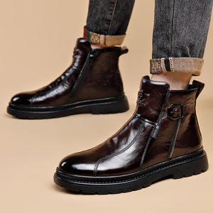 Zapatos Formales de Cuero Genuino de Alta Gama para Hombre, Diseño de Negocios de Lujo, Gran Venta, Cómodos y Duraderos Zapatos Oxford de Cuero - Product Image 1